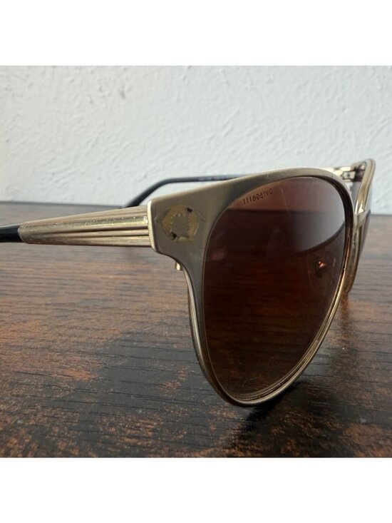 Versace Gold Medusa Round Cat Eye Women\'s Sunglasses 2168 main image 13